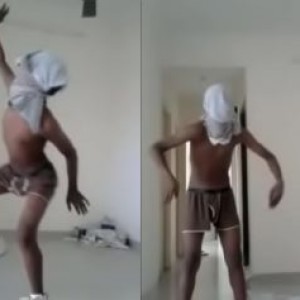 Nude stripping dance by teenager Indian desi gay