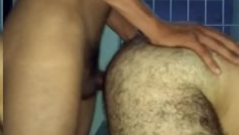 Hairy Punjabi gay BOSS ass drilled by desi gay worker