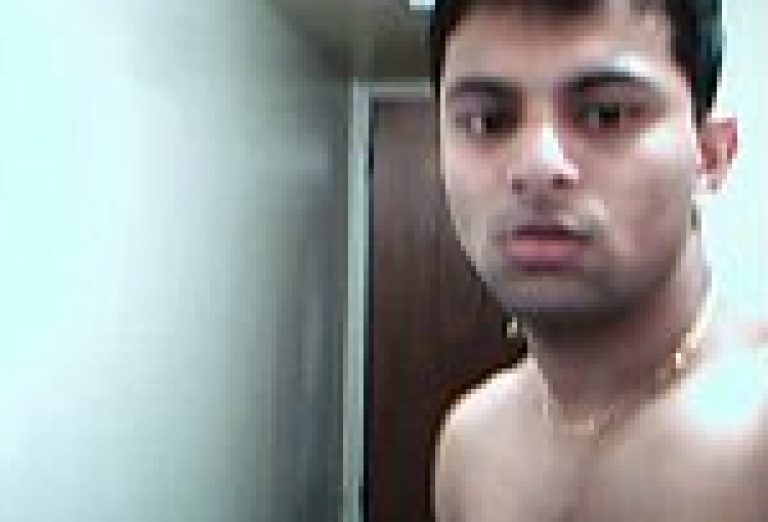 Indian gay Punjabi college student seduction and jerk off live webcam show