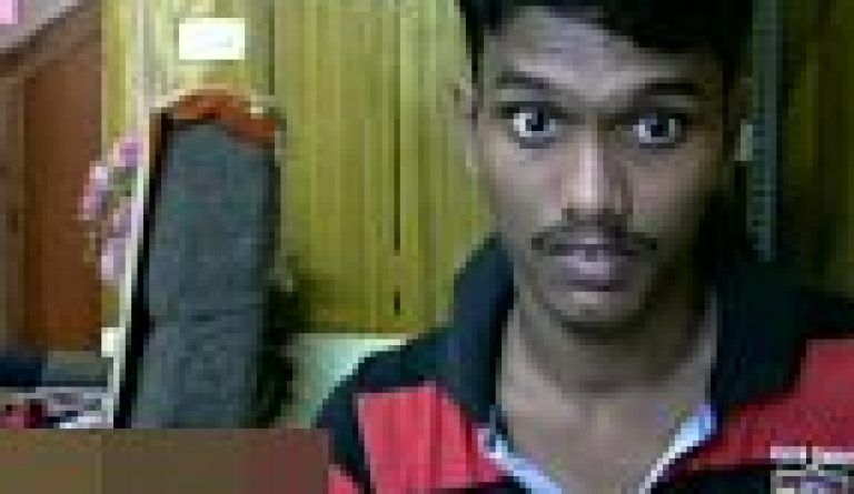 Tamil Indian desi teen gay online masturbation under table