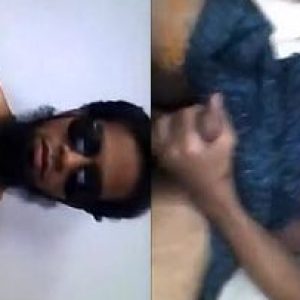 Pakistani Muslim desi gay man masturbate black lund in Lungi