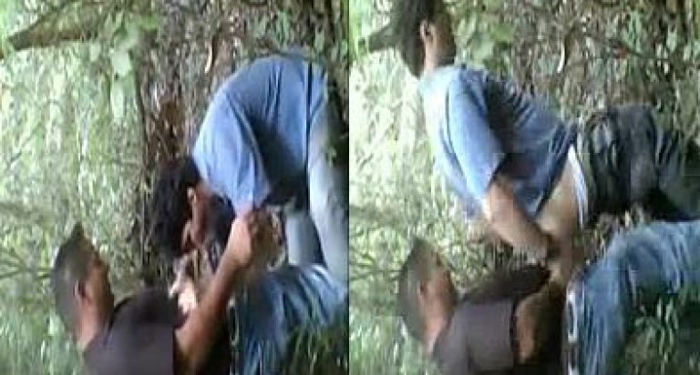 Outdoor Indian desi gay friends hardcore fuck in forest