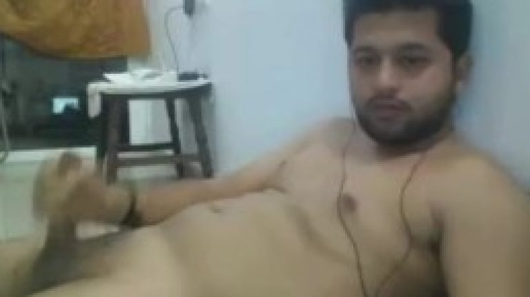 Indian desi Gujarati gay teen guy masturbating lund for gandu masti